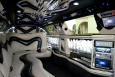 10 passenger limousine interior