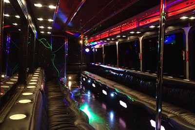 40 passenger limo bus